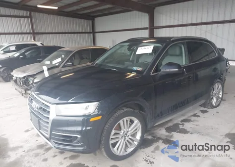 2018 Audi Q5 2.0T Premium/2.0T Tech Premium из США, поврежденный, VIN WA1CNAFY4J2098631